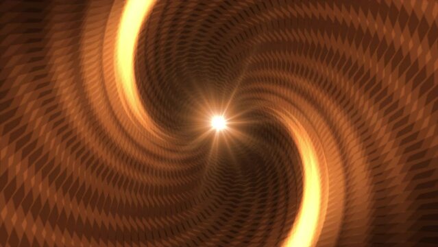 Spiral art futuristic energy flow and bright light glowing abstract animated star. Festive seamless stylish modern incredible backdrop.