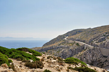 Fototapeta na wymiar Küste am Cap Formentor