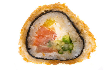 fried rolls isolated