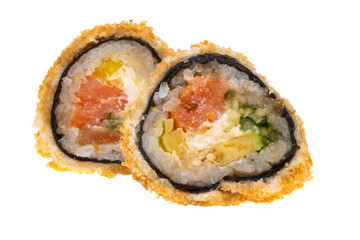 fried rolls isolated