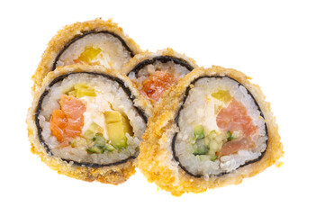 fried rolls isolated