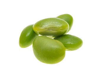 green beans isolated