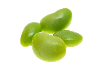 green beans isolated