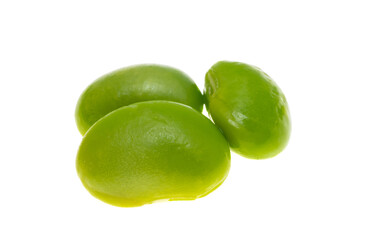 green beans isolated