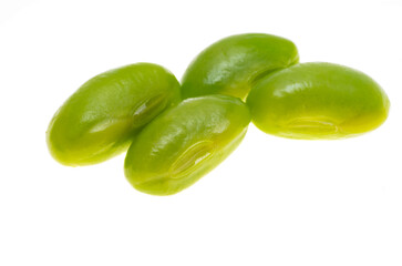 green beans isolated