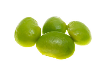 green beans isolated