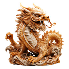 Majestic Dragon Sculpture