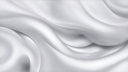 Naklejka premium Soft pastel Gray shiny satin silk swirl wave background