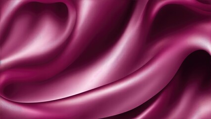 Soft pastel maroon shiny satin silk swirl wave background