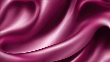 Obraz premium Soft pastel maroon shiny satin silk swirl wave background