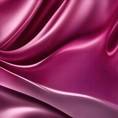 Obraz premium Soft pastel maroon shiny satin silk swirl wave background