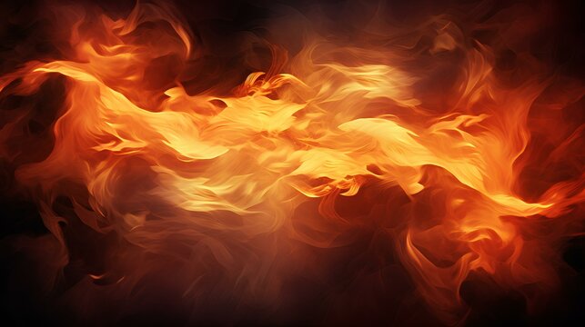 fire background whit orance red and bkack flames