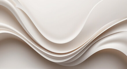 white silk fabric wave 