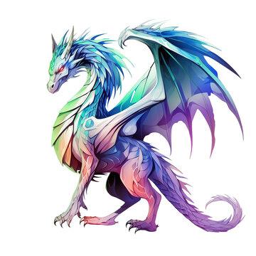 Mythical dragon