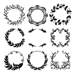 wreath SVG, wreath png, wreath frame, frame svg, frame illustration, wreath illustration, frame, vector, vintage, floral, design, decoration, pattern, ornament, border, illustration, flower, ornate,