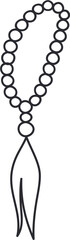 prayer beads doodle