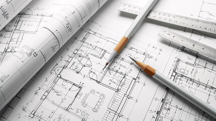Precision and creativity in drawing professional construction blueprints and floor plans expert craftsmanship combines technical accuracy and artistic vision to bring architectural dreams to life