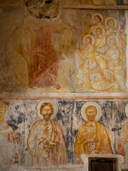 Basilica of the Crucifix frescoes, Amalfi