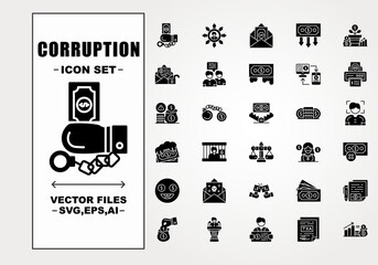 Corruption Set Files - obrazy, fototapety, plakaty
