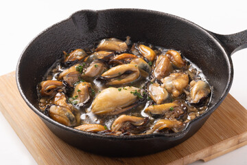 ムール貝のアヒージョ