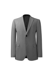 grey jacket isolated on white