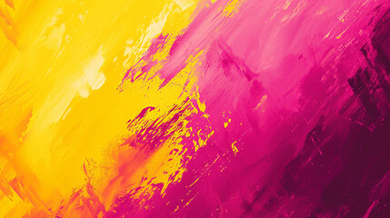 Magenta and Yellow grunge banner background. PowerPoint and Business background.