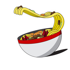 Illustration of Soto Mie Bogor