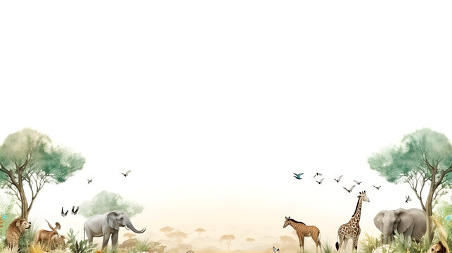 A beautiful photo of world wildlife day template A beautiful photo of nowruz celebration template