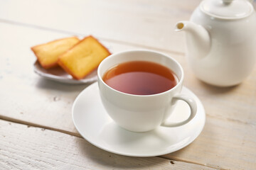 温かい紅茶　イメージ