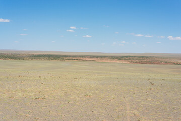 landscape with sky and clouds