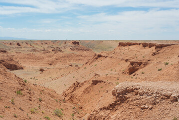 landscape in the desert