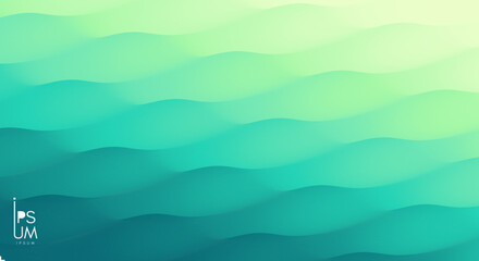 Abstract background with dynamic effect. Creative design with vibrant gradients. 3D vector Illustration. 