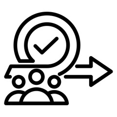Agility Outline Icon