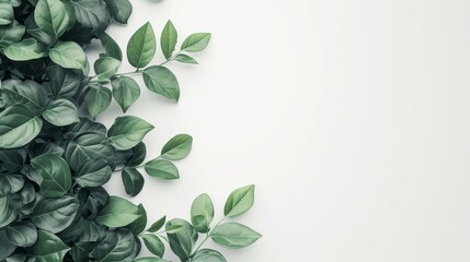 Leafy Luxury: Vibrant Foliage in Natural Harmony