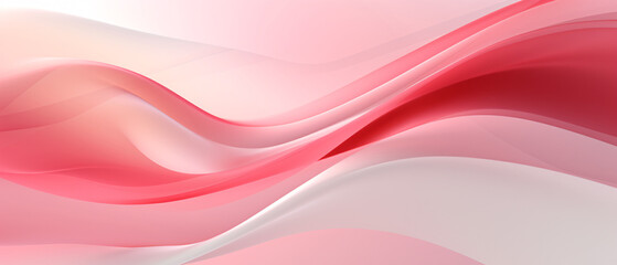 A visually pleasing material design with pink and white abstract waves and geometric elements. This contemporary composition brings a sense of modernity and elegance to any digital project.