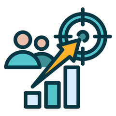 Challenge Outline Colour Icon