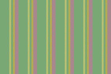 Obraz premium Fade vertical vector pattern, satin texture seamless stripe. Shop fabric lines textile background in green and pink colors.