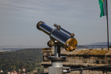coin operated binoculars