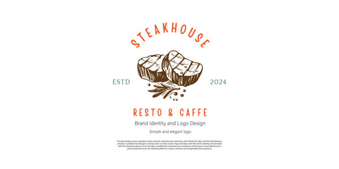 food and restaurant logo design for graphic designer or web developer