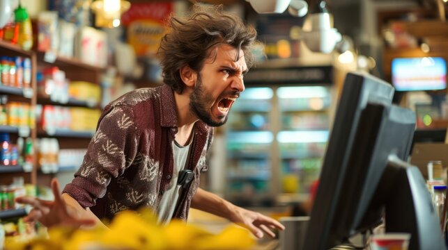 Angry Retail Customer Images – Browse 2,402 Stock Photos, Vectors, and  Video | Adobe Stock