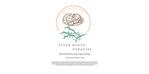 food and restaurant logo design for graphic designer or web developer