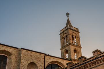 Acquaviva Picena, Marche, Italy. Mother Church of San Nicolò