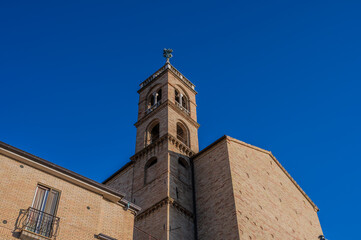 Acquaviva Picena, Marche, Italy. Mother Church of San Nicolò
