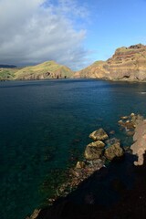 Canical, Madeira island, Portugal. The dramatic and beautiful Ponta Sao Lourenco in December.