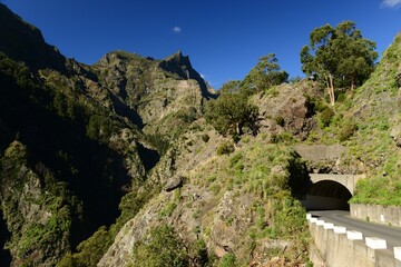Curral das Freiras, Madeira, Portugal. The beautiful mountainous interior of the island.