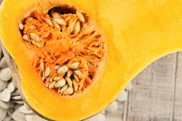 pumpkin and pumpkin seeds