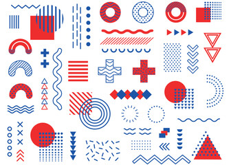 Abstract red and black geometric shape of modern elements cover design. Use for poster, artwork, template design, ad, print. illustration vector eps10