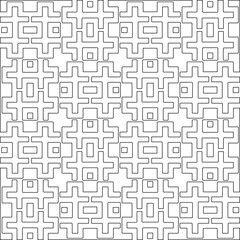 Abstract shapes from lines. Vector graphics for design, prints, decoration, cover, textile, digital wallpaper, web background, wrapping paper, clothing, fabric, packaging, cards.Geometric patterns.