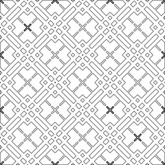 Abstract shapes from lines. Vector graphics for design, prints, decoration, cover, textile, digital wallpaper, web background, wrapping paper, clothing, fabric, packaging, cards.Geometric patterns.