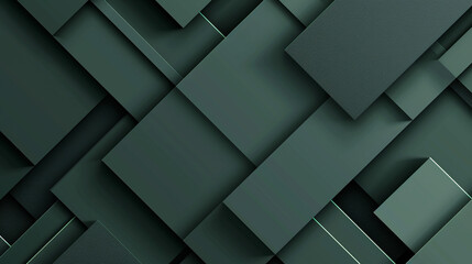 Dark Green and Gray abstract background vector presentation design. PowerPoint and Business background.